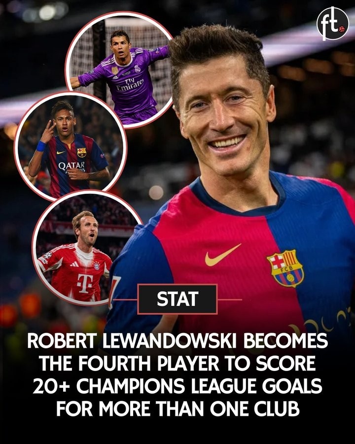 世界杯官网入口-莱万在欧冠为两支球队打入20+球，成为历史第四人